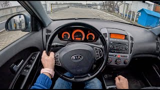 2007 Kia Ceed [1.6 122HP] | POV Test Drive #1011 Joe Black