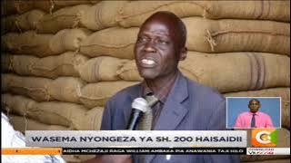 Wakulima wapuuza bei mpya ya mahindi