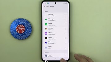 How to change default phone apps, browser, camera on Realme GT Neo 3 Android 14