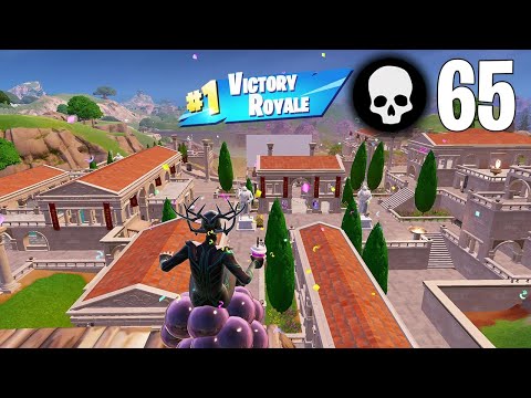 65 Elimination Solo vs Squads Wins (Fortnite Chapter 5 Season 2 Ps4 Controller Gameplay)