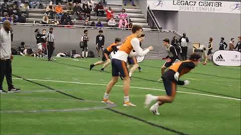 Ovid-Elsie 2025 QB Axel Newell highlights from wee...