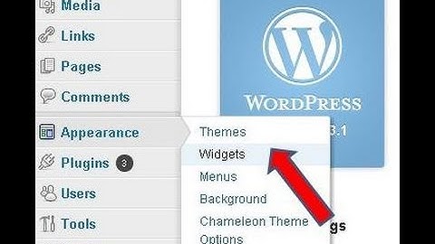 Cara Memasang atau Menambahkan Widget di Wordpress