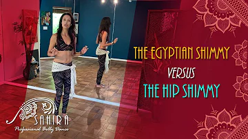 Learn the two most popular Belly Dance Shimmies! The Egyptian Shimmy vs The Hip Shimmy