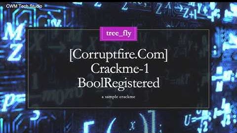 [Corruptfire 1/4] CrackMe (boolRegistered.app) Hopper video tutorial