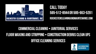Rochester Cleaning & Maintenance | Rochester NY Commercial and Janitorial Cleaning Services