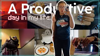 A Productive Day in my Life | gym, breakfast, temu haul, nails, self-care, & more by Kyla Iserié 1,432 views 4 months ago 29 minutes