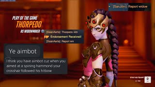 They report me for AIMBOT even tho I’m not that good | Overwatch 2