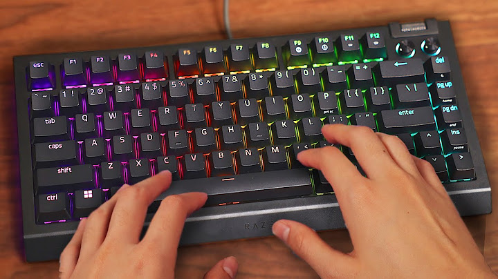 Razer's new keyboard is a little TOO GOOD. (Razer Blackwidow V4)