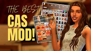 The BEST Create-a-Sim Mod for The Sims 4! | 10 New CAS Features ✨