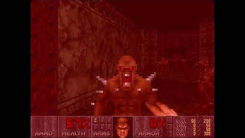 Ultimate Doom / Skipping most of E2M2 in 21seconds