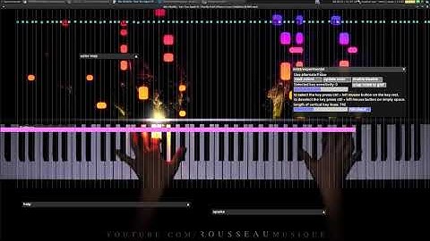 video2midi 0.4.5.2 recreate midi from hybrid synthesia + real piano keyboard variant 2 + rollcheck