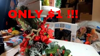 Christmas Craft Mailbox - ReUse ReCycle RePurpose - I take a yard sale dollar item and transform it