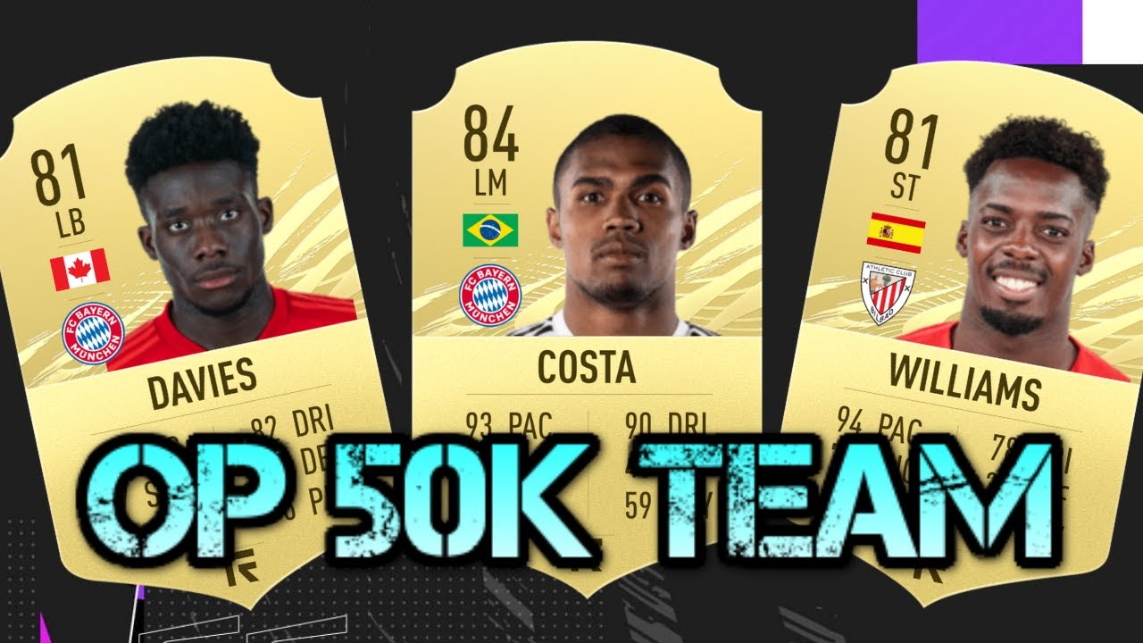 BEST POSSIBLE 50K TEAM - FIFA 21 ULTIMATE TEAM