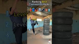 Ranking Best Teakwondo Kicks #cricket #teakwondolifestyle #baseball