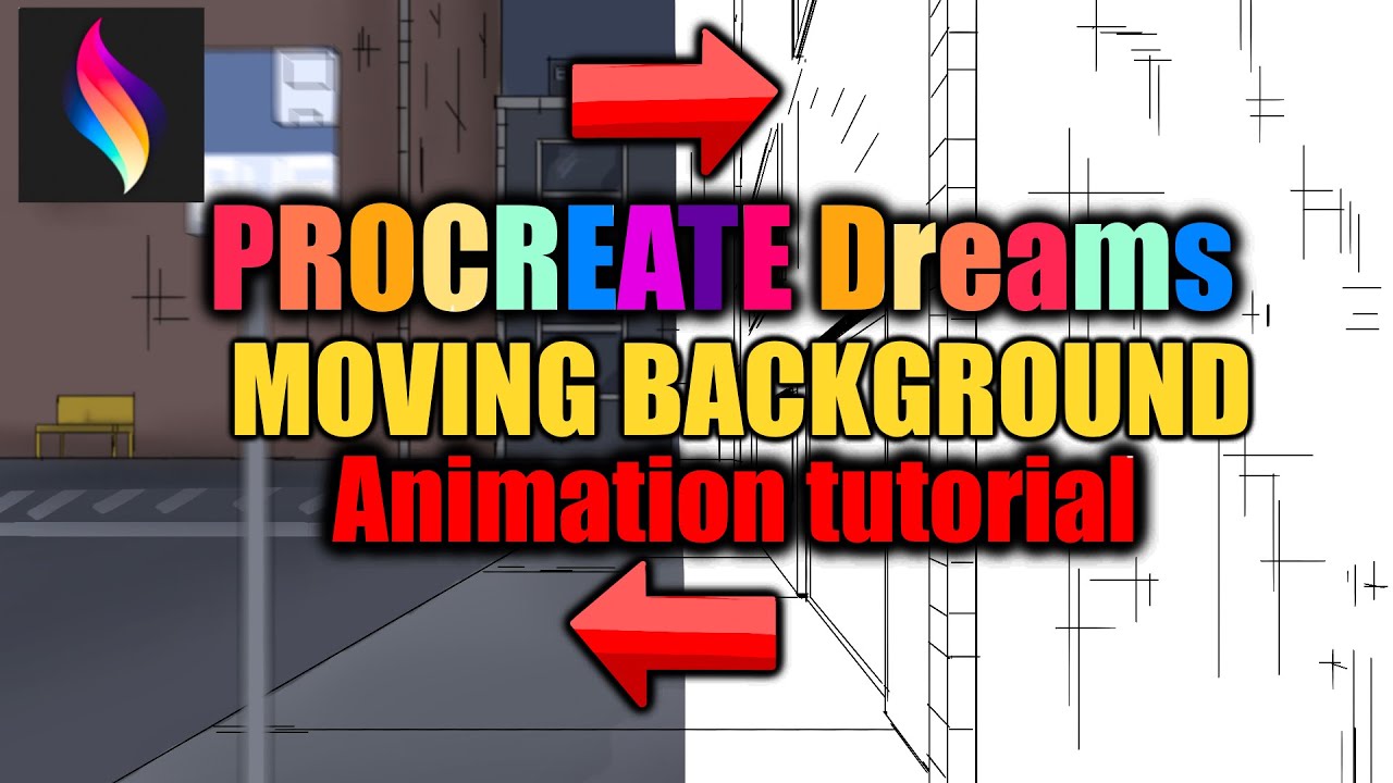 Scenery animation | Procreate Dreams tutorial - YouTube