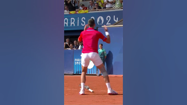 Novak Djokovic's golden moment! 🥇💪