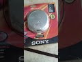 Discman Sony zerado  no blister  ref: D-E226CK