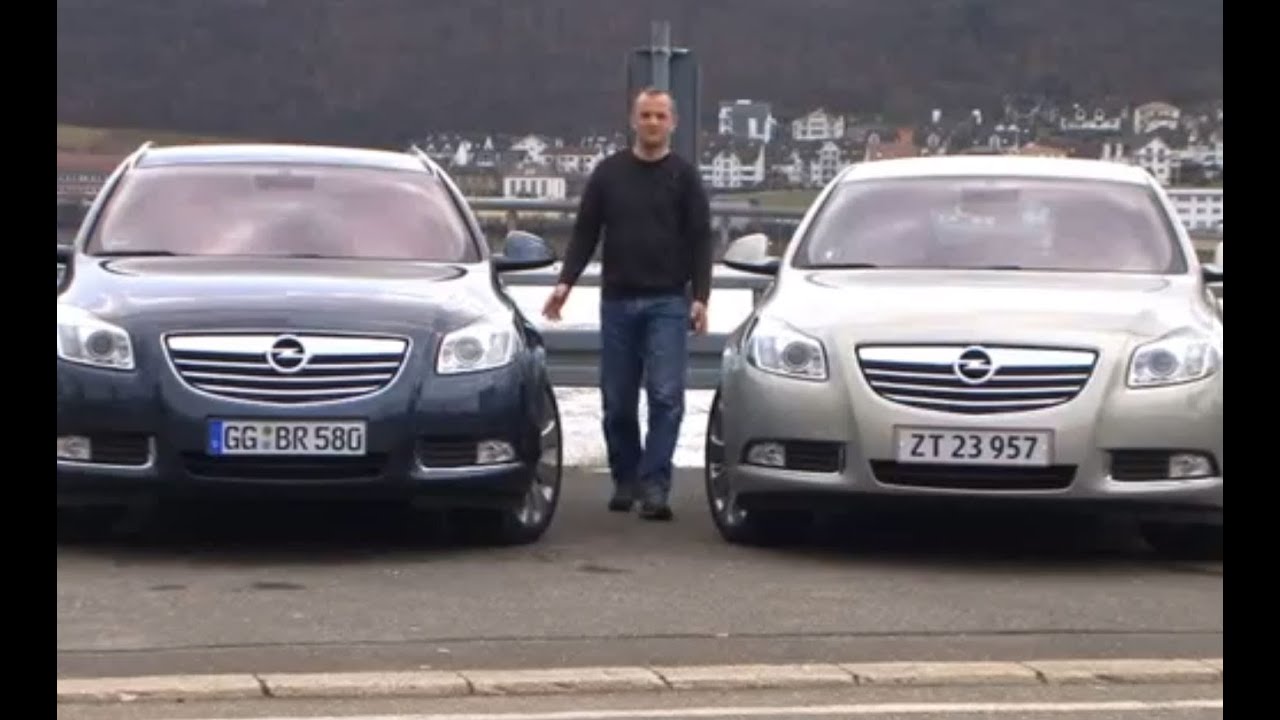 Opel Insignia 09 Test Ny Sports Tourer Youtube