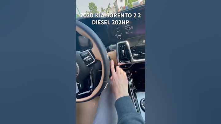 2020 KIA SORENTO 2.2L 202HP DIESEL