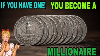 These 6 Rare Washington Quarters Worth Over $300,000 Each – Check Your Pocket Change NOW!