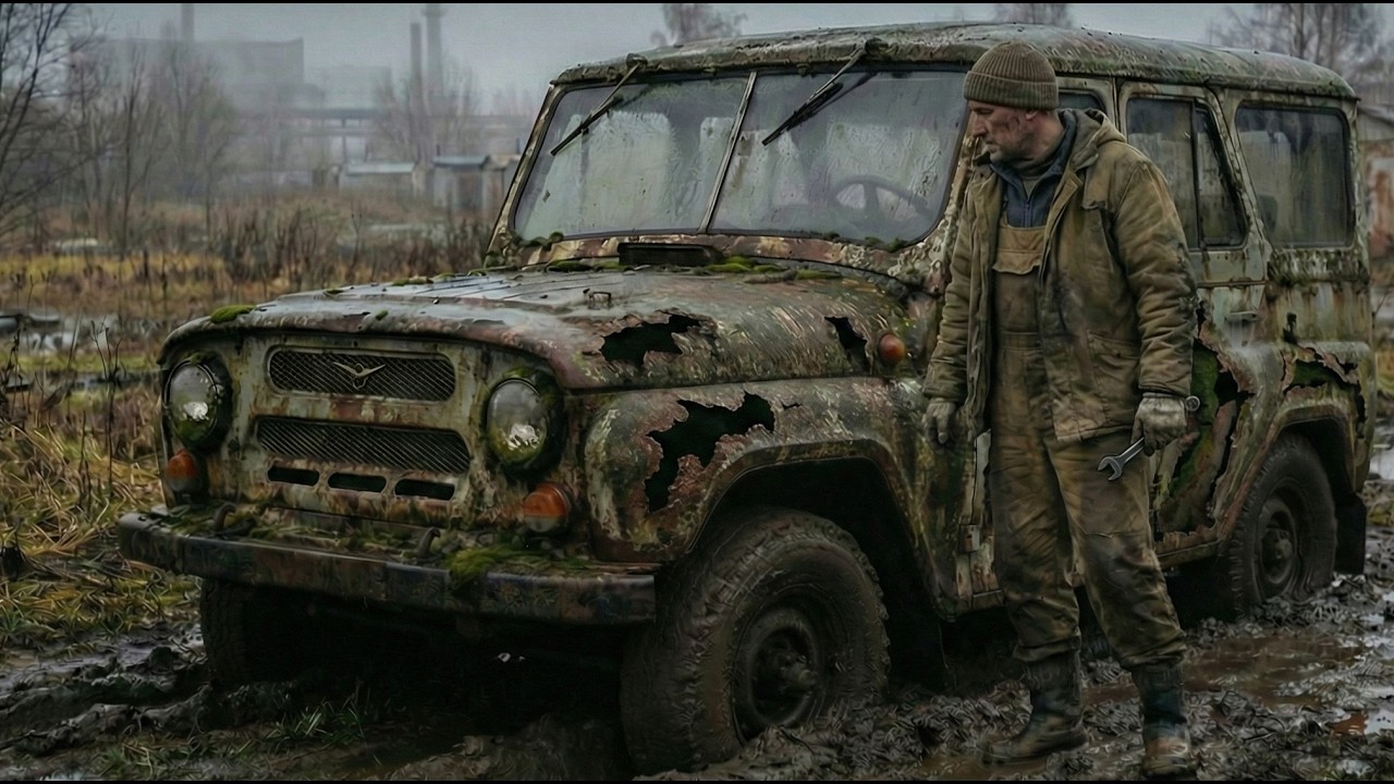 Невероятная трансформация: УАЗ 469 “Классик” | ASMR Реставрация #авто #реставрацияавто