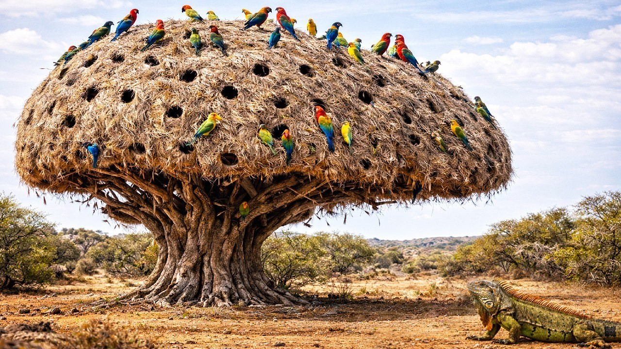 Най-Голямото Птиче Гнездо КОГАТО И ДА Е ВИДЯНО В Историята!