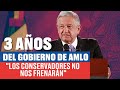 AMLO celebra 3 años de su gobierno | Resumen del informe