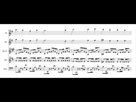 FF9 あの丘を越えて ～木管五重奏～ / FFⅨ crossing those hills (Over that Hills),  Wind Quintet