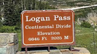 Glacier NP: Logan Pass - 2026 parking pass info