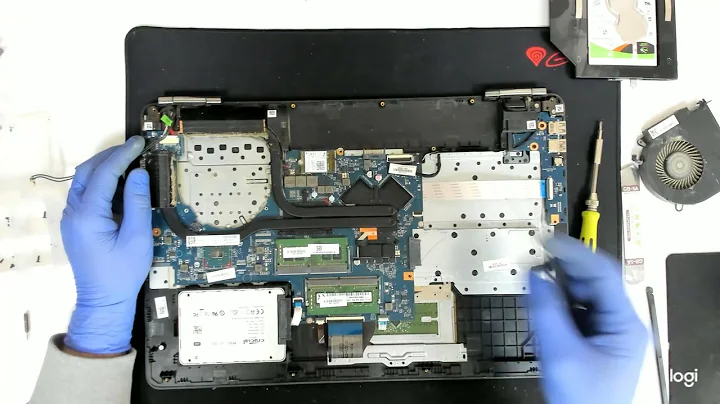 HP OMEN 17 Thermal Paste replacement