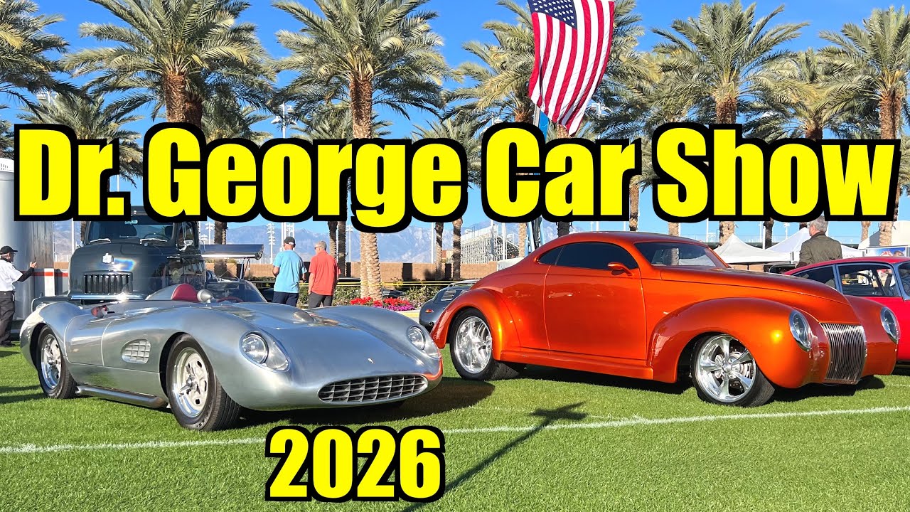 Dr. George Charity Car Show 2026 In Indian Wells