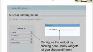 How to install wordpress blog widgets
