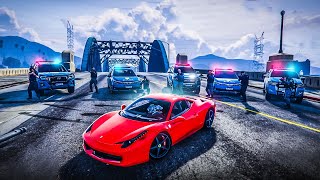 Fuga Da Policia Com A Minha Ferrari 458 Italia - Gta Rp
