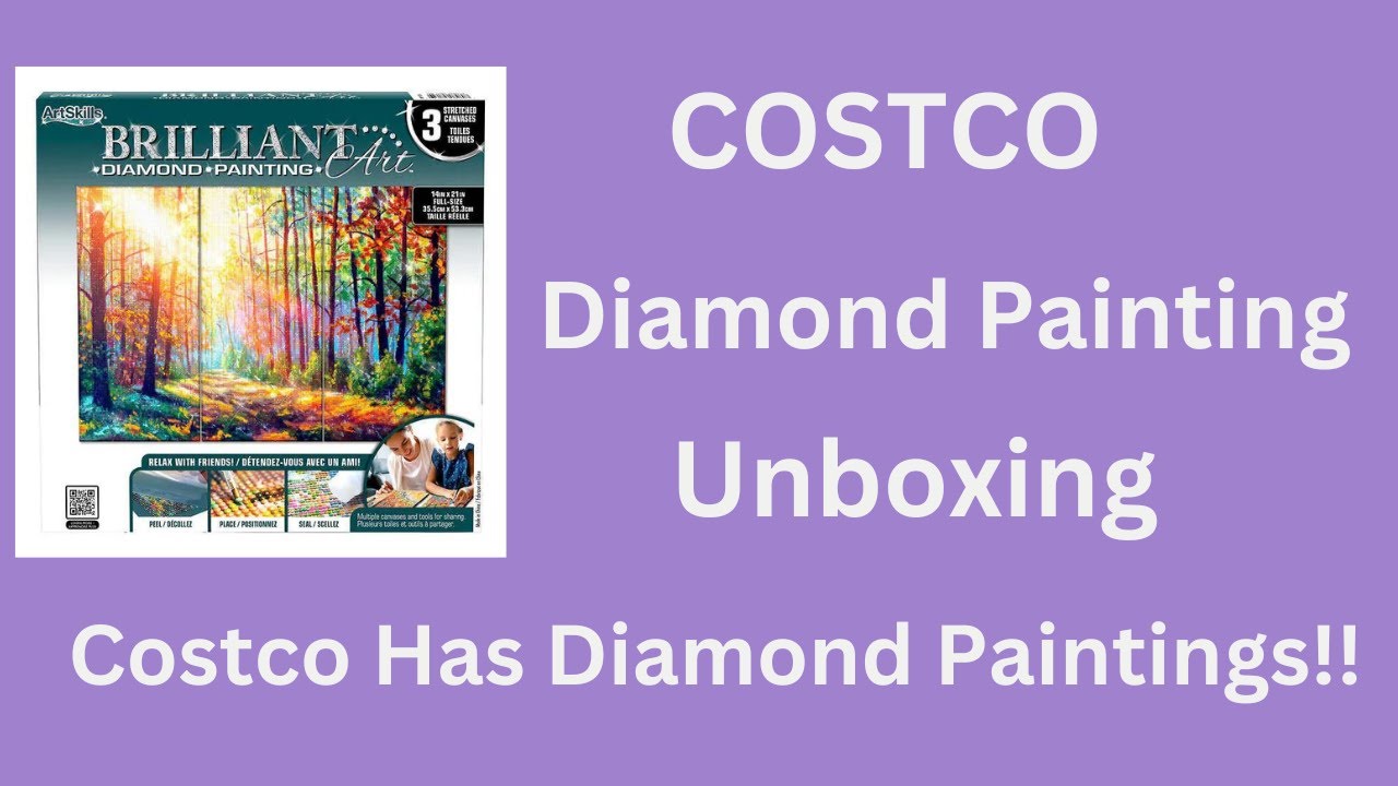 Did you know Costco has Diamond Painting? Costco Diamond Painting