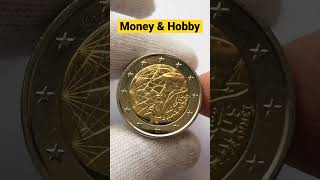 2 Euro coin 2022 Erasmus Finland shortsvideo shortsvideos shorts coin