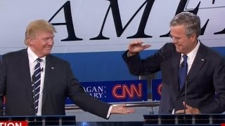 Jeb Bush On His Tip Toes, Trump's Faces, More Bizarre GOP Debate Moments