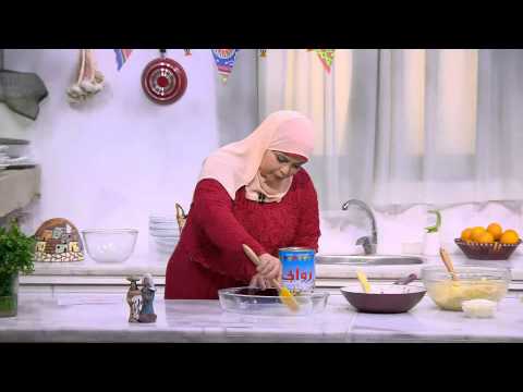 طريقة عمل كيكة المكرونة بالجبنة الرومى