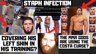 PROOF Makhachev Has Staph Infection? HE IS CURSED BY THE MMA GODS! Can Poirier Win? UFC 302