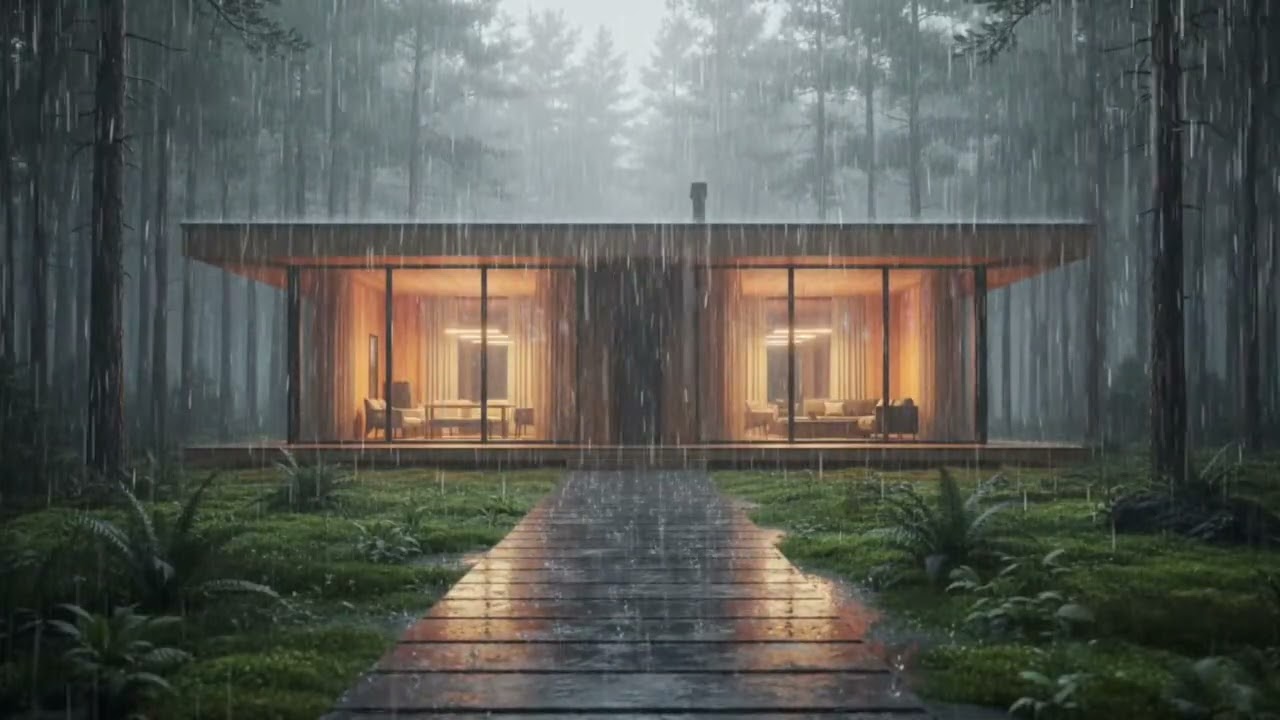 🔴 Heavy Rain and Thunderstorm - Try listening for 5 Minutes | 12 Hours Rainstorm Ambience for Sleep