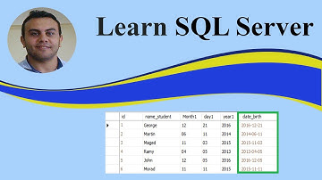 SQL Tutorial: Simple way to combine fields year, month, and day in new field date in SQL server
