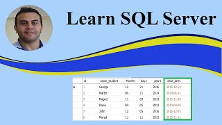 SQL Tutorial: Simple way to combine fields year, month, and day in new field date in SQL server