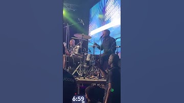 Thumbnail of MI GOZO @GrupoBarak  #drummer #drums #worship #drumcover #worshipmusic #youtubeshort #music