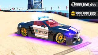 Drift Max World - POLICE NISSAN GTR Tuning/Drifting - Unlimited Money MOD APK - Android Gameplay #2