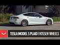 Tesla Model S Plaid Lowered | Vossen Forged | EVO-5R Wheels