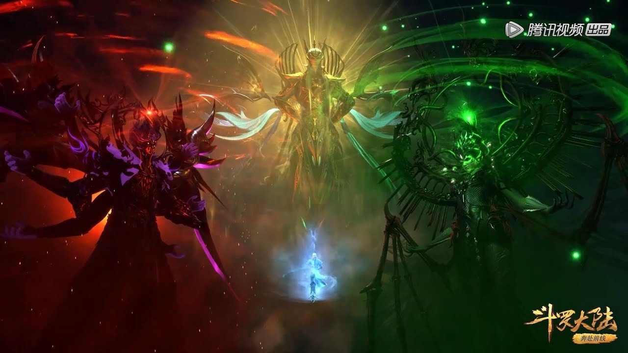 🌊唐三昊天锤对决剑斗罗，唐舞桐多重武魂是否也有昊天锤？【斗罗大陆 Soul Land】 - YouTube