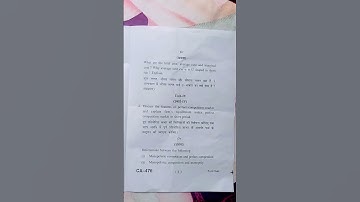 B.com 3rd year - Principles of Micro economics question paper 2023