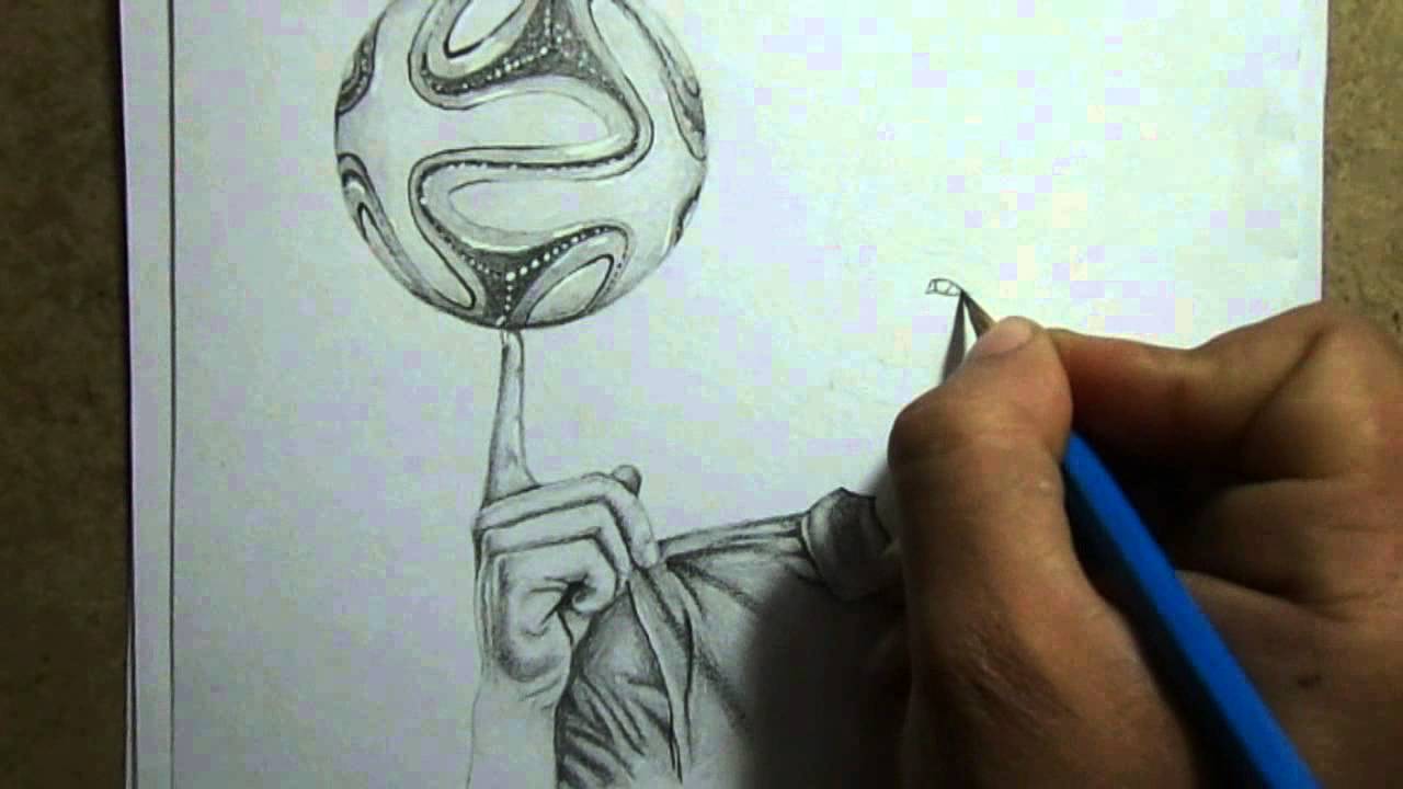  Neymar JR Pencil Drawing - YouTube