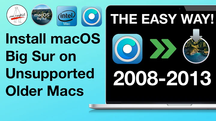 Big Sur on Unsupported Mac [2008-2013] OpenCore Legacy Patcher THE EASY WAY for Older Macs!!!!
