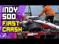 Wilson Hospitalized in Crash - Indy 500 Monday Practice Report