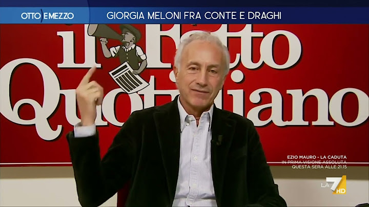 Marco Travaglio: "Meloni attacca Conte perché lo teme"